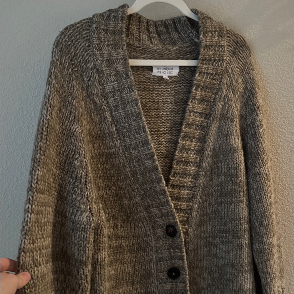 Maison Margiela Button Down Chunky Cardigan - Picture 4 of 11